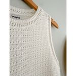 J.Crew  Factory | NWT | Crochet sweater-tank in White | Sz S Photo 4