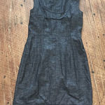 Theory luxe elevated basic Parisian charcoal sleeveless dress Photo 0