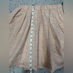 Talula Aritzia  Striped Shimmer Pleated Flair Mini Skirt Womens 2 Elasticic Waist Photo 9