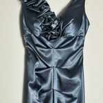 XScape  by Joanna Chen Blue/Silver Prom Dress Formal Dress Size 2 NWT Photo 0