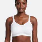 Warners Wireless Full Coverage Bra Womens 3X White Smooth Comfort Supportive Photo 0