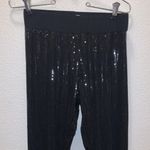Cherish  black full sequin jogger style leggings Photo 1