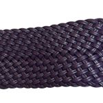 NWT Deep Purple Braided Plus Size Belt | 2X 51” | Women’s Thick Woven Waist Belt Photo 5