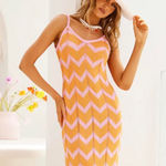 TALULAH  - Maxi Dress‎ Pink and Orange Photo 0