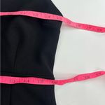 Abercrombie & Fitch Plunge V-Neck Midi Dress black Sz S petite Photo 7