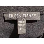 Eileen Fisher Viscose Stretch Pull-On Knee Length Black Pencil Skirt Size XS Photo 1