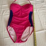 Tommy Bahama  Pink and Blue One Piece Swimsuit Photo 1