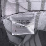 Amazon Vemvan grey & white striped stretchy long sleeve top Photo 5