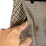 ZARA Beige & Pink Plaid Side Pockets School Girl Mini A-Line Skirt Women Sz XS Photo 2