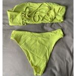 SheIn neon green high waisted bikini Photo 1