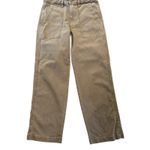 AMO Easy Army Slouch Pant Green Utility Military Wide Straight Leg Size 26 Photo 6