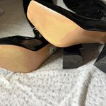 Pretty Little Thing  Latex Knee High Boots Photo 2