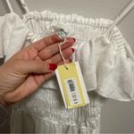 Aritzia Coastal cowgirl  white linen smocked maxi dress summer vacation XS NWT Photo 12