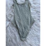 SKIMS Stretch Lace Cheeky Brief Bodysuit Talc Size Small Photo 9