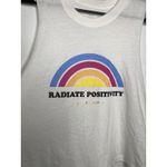 Spiritual Gangster  Radiate Positivity White Tank Size Medium Photo 1