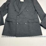 ALC Frank A.L.C. Chadwick Metallic Stripe Double Breasted Blazer‎ Jacket Size 6 90s NEW Photo 11