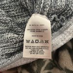 Anthropologie Edme & Esytlle Spacedye Day Grey White Striped Dress Size M Photo 8