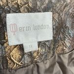 Erin London  faux leather jacket snake Skin size 1X Photo 2