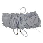 PQ SWIM PILYQ Bikini Top Size Small Amanda Stanton Sail White Remi Bandeau NWT Photo 2