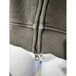 SPAO Women Long Sleeve Crop Zipup Hoodie Charcoal NWOT Size M Gray Size M Photo 5