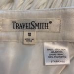 Travel Smith Linen Skirt size 10 two front pocket’s length 23” waist 30” flat Photo 15