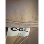 Brand New OGL Women's Size Medium Beige High Waisted Ponte De Roma Shorts Photo 6