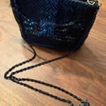 Vintage Black Metal Mesh Evening/Shoulder Purse With Front Bow And Chain Strap Photo 0