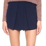 Cupcakes and Cashmere  Navy Faux Wrap Skort Photo 7