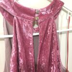 CeCe  by Cynthia Steffe women's 14 crushed soft velvet ombre cocktail party dress Photo 4