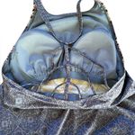Athleta  Aqualuxe Print Swim Dress Womens Size Small Blue Photo 9