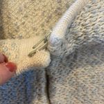 Boden Wool tweed metallicāknit cardigan blazer size 4 Silver Photo 7