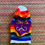RAINBOW KNIT BEANIE / DEVILS MASK Photo 0