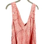 Free People  Let It Happen Mini Slip Dress Size Small Light Pink Combo Trapeze Photo 4