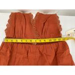 Billabong  Lace & Lies Rust Jumpsuit Small NWT Crochet‎ Trim Boho Photo 9