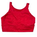 Lululemon x Barry’s Stronger As One Red Sports Bra crop top | Size 12 Photo 1