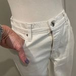Impulse california women's white jean pants size 8 Made In USA Pockets Jeans Photo 5