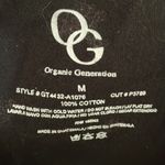 Organic Generation Mushroom Scrunch Tee Medium Black Photo 3