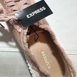 EXPRESS  pink satin platform sneakers size US 8 NWT Photo 8