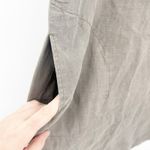 J. Jill Womens Boho Beachy Coastal 100%‎ Linen Popover Tank Dress Size S Gray Photo 3