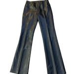 The Wrights Leather Pants Lined Womens 2 Used Black Patterned Photo 2