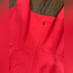 Elexiay Kogi Crochet cut out A Line Mini Dress Square Neck Red $300 M revolve Size M Photo 9