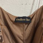 Leopard Print Mini Dress Brown Photo 1