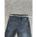 American Eagle  super stretch super hi-rise crop flare black denim jeans size 0 Photo 10