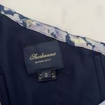 Shoshanna Midnight Mazie Puff One-Shoulder Dress Floral Print Size 0 Cocktail Photo 3