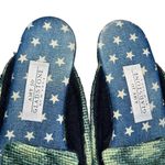 Amy Jo Gladstone Bichon Dog Needlepoint Slip On Loafers Flats Shoes size Large Photo 2