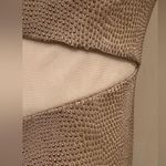 Alberto Makali Gorgeous Gold, Form Fitting, One Shoulder, Jewel Embellished Gown Photo 5