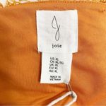 Joie NWT  Midi Ruched Sundress Butterscotch Botanical Floral Print Size XL NEW Photo 7