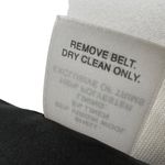 Classiques Entier Wool Linen Tie Waist Blazer Jacket Navy Blue Size 6 Photo 11