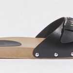 Altar'd State Black Buckle Sandals Photo 0