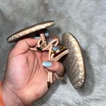 Kate Spade  Bow Mistic Nappa Pale Pink Thong Sandal size 8 Flip Flop Photo 3